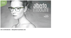 Desktop Screenshot of albertomodiani.com